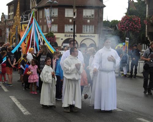 départ de la procession