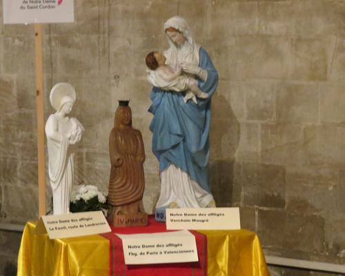 Notre Dame des affligés fêtée  pendant cette neuva