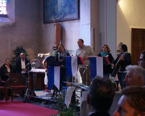 Animation à l'église du Sacré Coeur par Exult Êtes