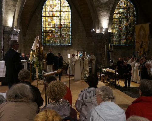 La vierge va faire son tour ... de l église St Gér