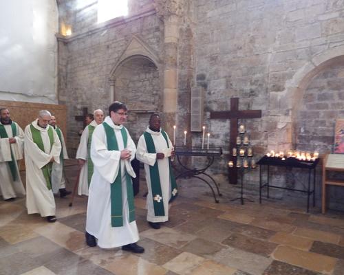 Basilique Marie-Madeleine de Vézelay - procession