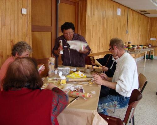 jolimetz 2 juin 2007 L'atelier bâton de pluie