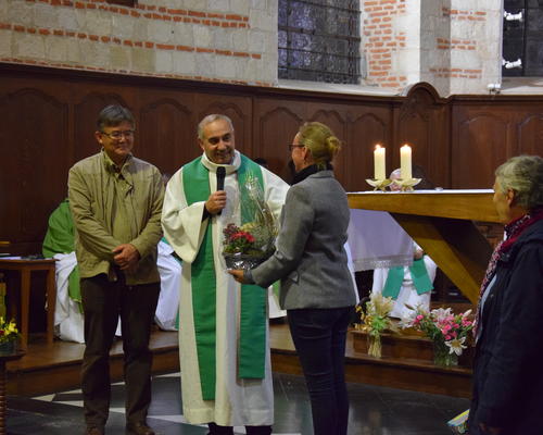 Remerciements à Yannick et passage de témoin à Catherine