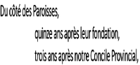 Lettre Pastorale