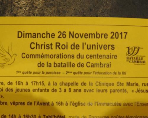 La feuille d'annonces dominicale