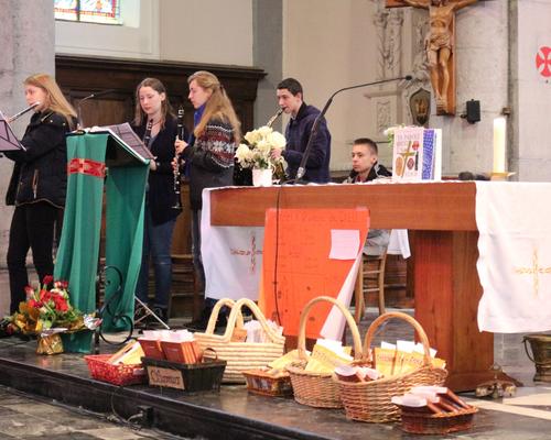 Une messe animée avec les jeunes "musiciens"