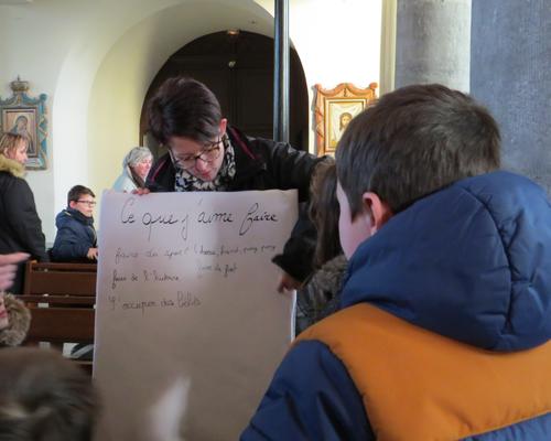 Echanges entre enfants et addultes