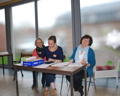 Le "staff" de l'accueil