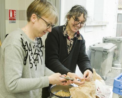 Il y a de l'ambiance en cuisine