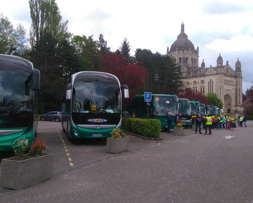 Les sept premiers bus