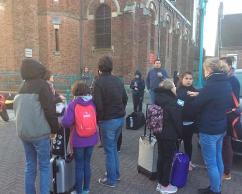 On attend le bus