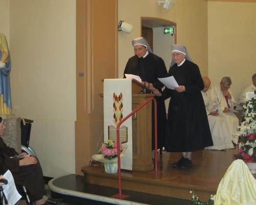 Sr Christine et Sr Andrée