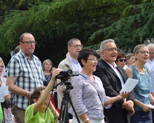 Accueil Mgr Dollmann 10juin2018