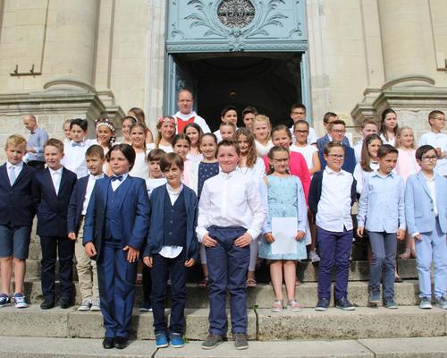 1eres communions Ecole St Bernard 2018 (1)