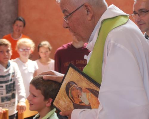 Jésus dit de laisser venir à lui les petits enfants  ... petits comme Paul-Louis, ou Marie-Caroline