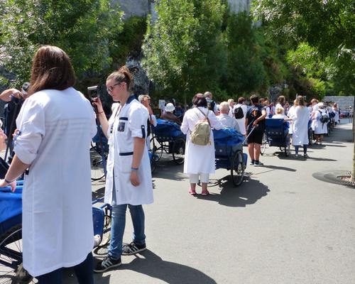 Lourdes2018-photos passage grotte (3)