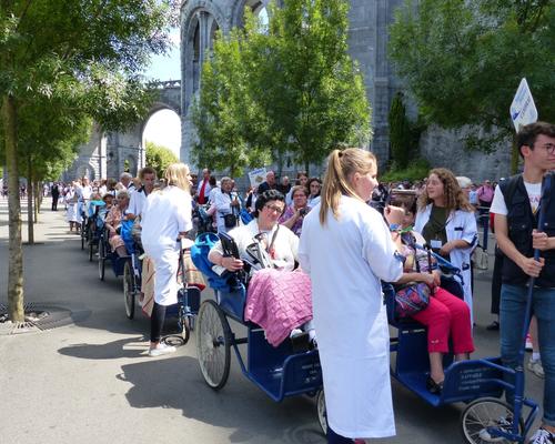 Lourdes2018-photos passage grotte (4)