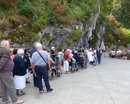 Lourdes2018-photos passage grotte (8)
