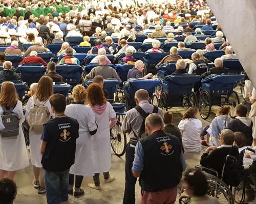 Lourdes2018-photos messe internat (1)