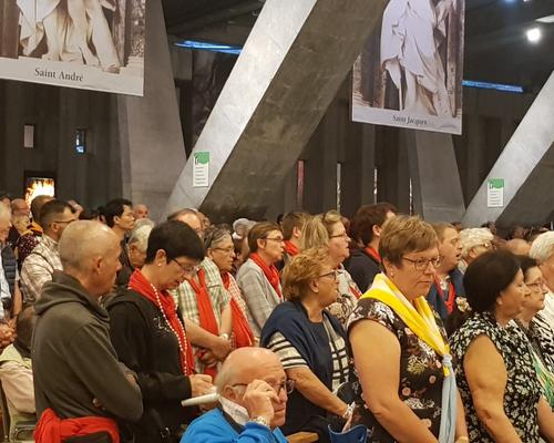 Lourdes2018-photos messe internat (4)
