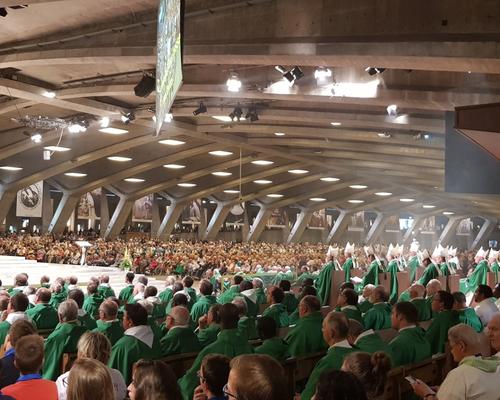Lourdes2018-photos messe internat (5)