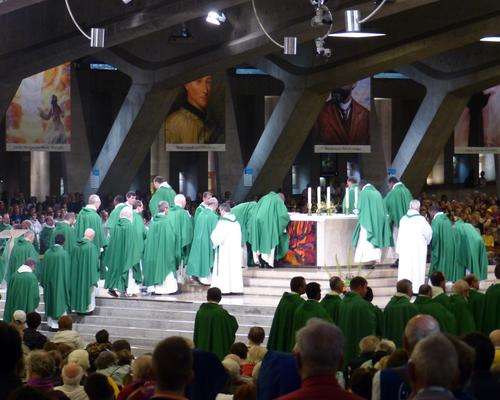 Lourdes2018-photos messe internat (11)