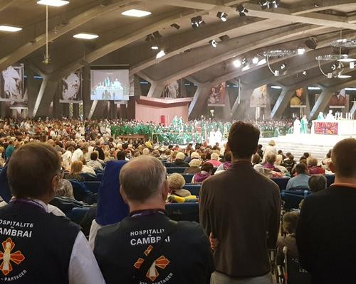 Lourdes2018-photos messe internat (17)