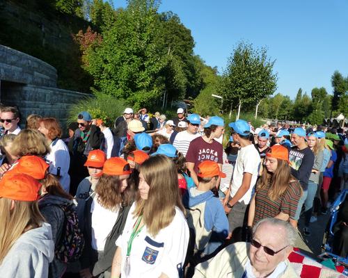 Lourdes2018-photos messe grotte (75)