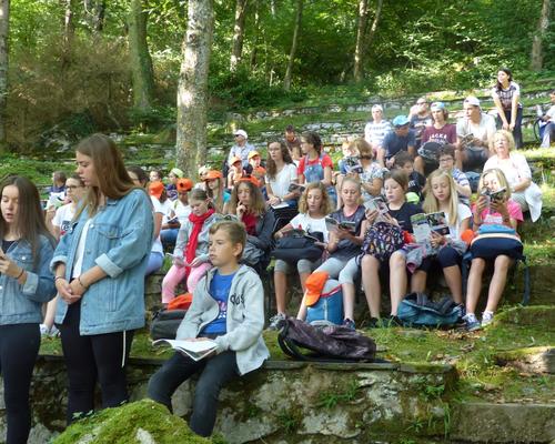Lourdes-2018 - photos Cathedrale verdure (28)