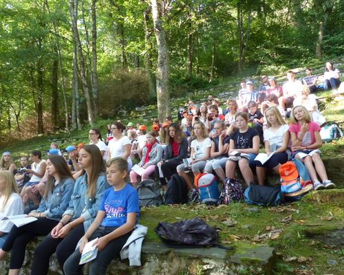 Lourdes-2018 - photos Cathedrale verdure (42)