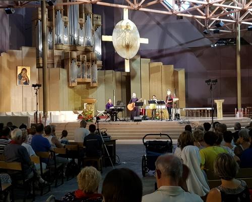 Lourdes 2018 - photos - Recital Soeur Agathe (1)