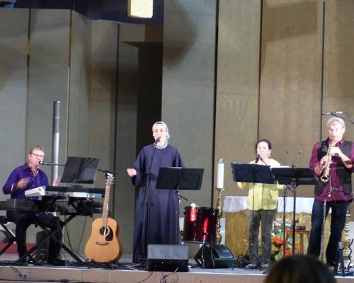 Lourdes 2018 - photos - Recital Soeur Agathe (4)