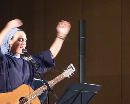 Lourdes 2018 - photos - Recital Soeur Agathe (45)