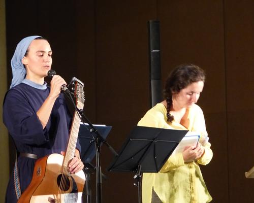 Lourdes 2018 - photos - Recital Soeur Agathe (47)