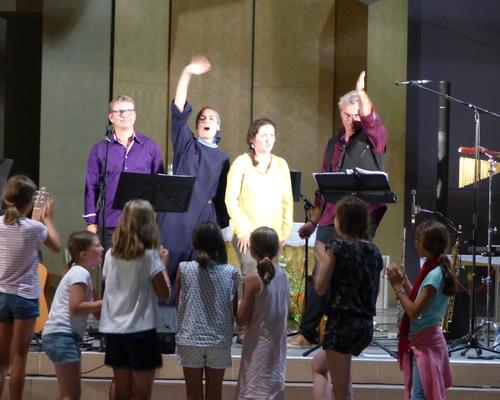 Lourdes 2018 - photos - Recital Soeur Agathe (75)