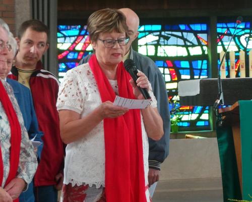 messe de retour, action de grâce