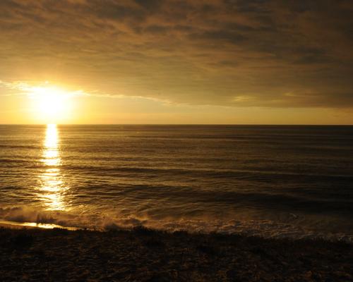 coucher soleil océan