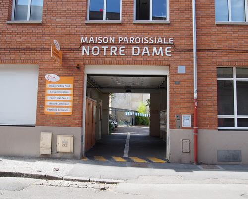 Entrée Maison paroissiale Notre Dame du Saint Cord
