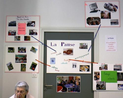 Le stand "La Pause"