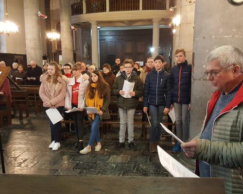 2019-01-20 messe de l'aumônerie (1)