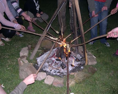Cuisson des brochettes