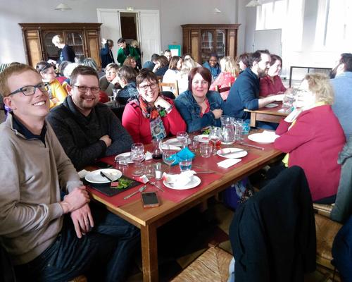 Les animateurs de l'Aumônerie de l'Enseignement Public du diocèse de Cambrai