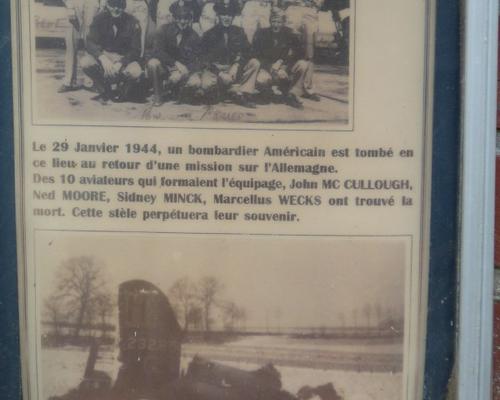 souvenir des quatre aviateurs américains