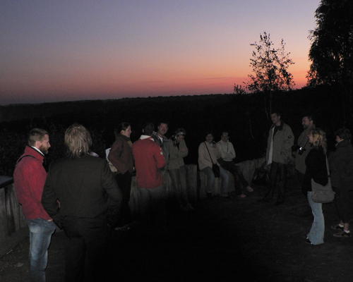 rassemblement à la mare à Goriaux