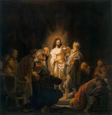 tableau apparition christ A  thomas