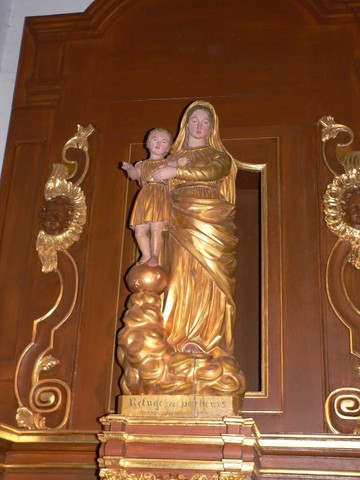 vierge de l'église d'eth