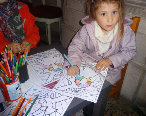 du coloriage pour les plus petits !