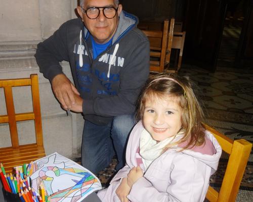 Papa m'a aidée un peu...