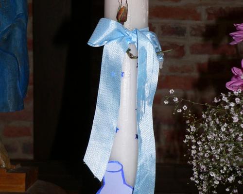 Cierge decore