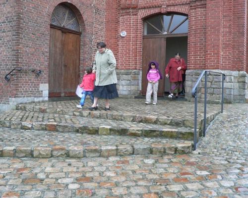 Sortie sous la pluie